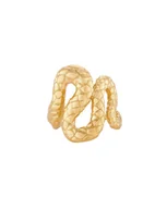 Kolczyki - Złota nausznica wąż - miniaturka - grafika 1