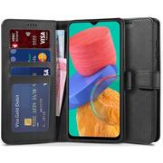 Etui i futerały do telefonów - Etui ochronne Wallet do Samsung Galaxy M33 5G Black - miniaturka - grafika 1