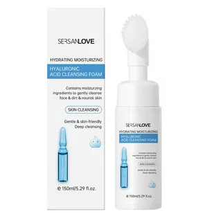 SERSANLOVE Pianka Do Mycia Twarzy Z Kwasem Hialuronowym 2% 150ml - Pianki do mycia twarzy - miniaturka - grafika 1