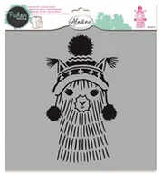 Scrapbooking - Aladine Szablon, Lama - miniaturka - grafika 1