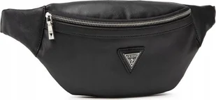Guess, Certosa, Synthetic Leather, Textile Fanny Pack, hmcrts p1330, Black, 28 x 14 x 8 cm, For Men For Men - Nerki - miniaturka - grafika 1