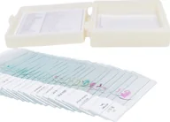 Mikroskopy i lupy - Zestaw 25x Próbki Preparaty do Mikroskopu Biologicznego Anatomia Botanika - miniaturka - grafika 1