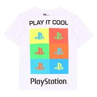 Koszulki dla chłopców - Popgear Popgear T-shirt dla chłopców Playstation - miniaturka - grafika 1