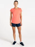 Koszulki sportowe damskie - Dare 2b Koszulka sportowa "Corral Tee" w kolorze łososiowym - miniaturka - grafika 1