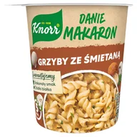 Szybkie dania obiadowe - Knorr Danie instant makaron grzyby ze śmietaną 59 g - miniaturka - grafika 1