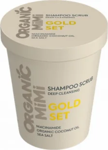Organic Mimi Szampon-peeling oczyszczający Gold Set 310g - Szampony do włosów - miniaturka - grafika 1