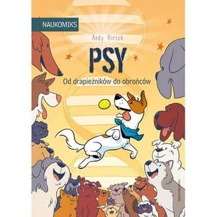 Naukomiks Psy ? od drapieżników do obrońców - Komiksy dla dzieci - miniaturka - grafika 1