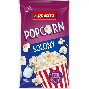Appetita Popcorn solony 90 g - Popcorn - miniaturka - grafika 1