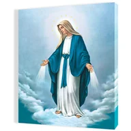 Ikony i obrazy sakralne - Obraz religijny na płótnie Matka Boża Niepokalana - miniaturka - grafika 1