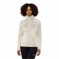 Kurtki damskie - Damska kurtka polarowa Jack Wolfskin ROTWAND FZ W pale sand - XL - miniaturka - grafika 1