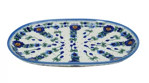 Ceramiczna półmisek średni Ceramika Bolesławiec - Miski i półmiski - miniaturka - grafika 1