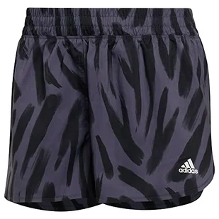 adidas Damskie szorty damskie RI 3B AOP Shadow Navy/Black, rozmiar L 4" - Spodenki damskie - miniaturka - grafika 1