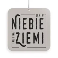 Zapachy samochodowe - Szaron Zawieszka zapachowa - Jak w Niebie tak i na Ziemi - miniaturka - grafika 1