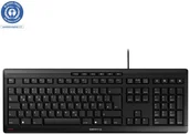 Klawiatury - CHERRY STREAM klawiatura Dom/Biuro USB QWERTY Portugalski Czarny, Szary JK-8500PO-2 - miniaturka - grafika 1