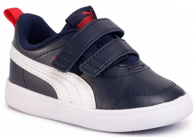 Buty Dziecięce Puma Court Flex 371544-01 Rzepy 20