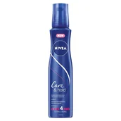 Kremy do twarzy - Nivea PIANKA REGENERUJĄCA DO WŁOSÓW CARE & HOLD 150ML zakupy dla domu i biura 88609 - miniaturka - grafika 1