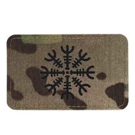 Odzież taktyczna i umundurowanie - M-Tac - Naszywka Hełm Grozy - Cordura 500D - Laser Cut - Pozioma - MultiCam - 51222802 - miniaturka - grafika 1