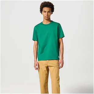 Męska koszulka t-shirt Wrangler SS SOLID TEE M - Koszule męskie - miniaturka - grafika 1