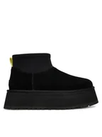 Botki damskie - UGG W Classic Mini Dipper Boot Buty zimowe damskie - miniaturka - grafika 1