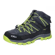 Buty dla chłopców - CMP Dziecięce buty trekkingowe Rigel Mid Wp, uniseks, Titanio Acido, 31 EU - miniaturka - grafika 1