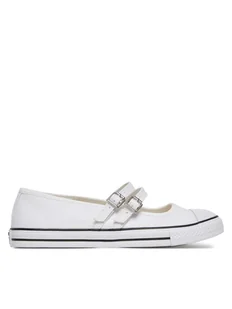 Converse Baleriny Chuck Taylor All Star Dainty Mary Jane A11552C Biały - Trampki damskie - miniaturka - grafika 1