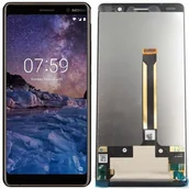 Części serwisowe do telefonów - DOTYK WYŚWIETLACZ SZYBKA LCD NOKIA 7 PLUS TA-1046 - miniaturka - grafika 1