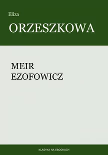 Meir Ezofowicz - E-booki - literatura polska - miniaturka - grafika 1