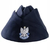 Czapki damskie - Regulaminowa furażerka czapka policyjna do nowego munduru ćwiczebnego 60 - miniaturka - grafika 1