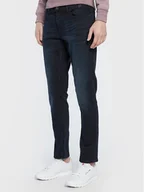 Spodnie męskie - Blend Jeansy Twister 20710811 Granatowy Slim Fit - miniaturka - grafika 1