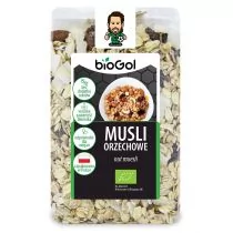 MUSLI ORZECHOWE BIO 300 g - BIOGOL 5907738159350 - Płatki śniadaniowe i musli - miniaturka - grafika 1