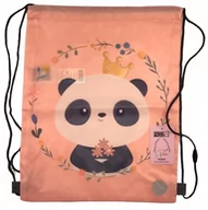 Worki na buty - Worek szkolny na buty obuwie odblask PANDA - miniaturka - grafika 1