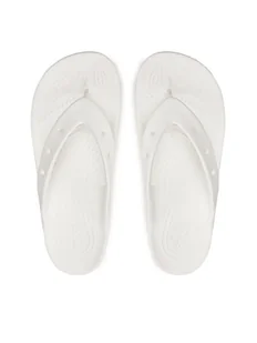 Crocs Japonki Classic Platform Flip W 207714 Biały - Klapki i japonki damskie - miniaturka - grafika 1