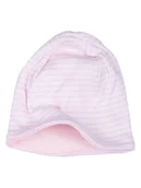 Czapeczki dla niemowląt - Claesens Czapka w kolorze biało-jasnoróżowym - miniaturka - grafika 1