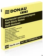 Etykiety samoprzylepne i bloki etykiet - Donau Karteczki samop. EKO 76x76mm - miniaturka - grafika 1