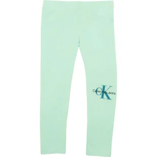 CALVIN KLEIN JEANS Legginsy | Slim Fit - Spodnie sportowe damskie - miniaturka - grafika 1