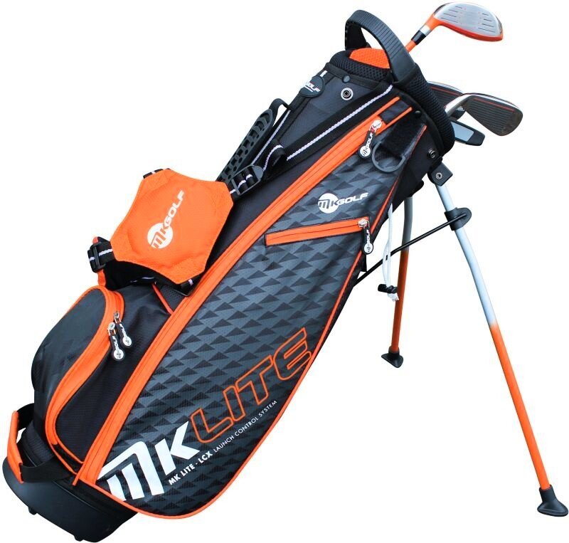 Zestaw golfowy MKids Golf Lite Lewa ręka, Junior, Graphite, 4, 125.0