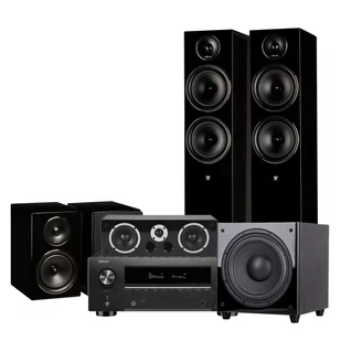 Kino domowe Kino domowe: Denon AVC-X3800H + Wilson EL-8/4/Vocal + Sub-10, Kolor: Czarny - Kino domowe - miniaturka - grafika 1