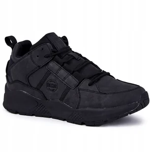 Męskie Sneakers Sport Big Star KK174247 Czarne 44 - Buty sportowe męskie - miniaturka - grafika 1
