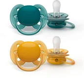 Smoczki uspokajające - Philips AVENT SCF091/04 ultra soft soother, Ultra soft pacifier, Orthodontic, Silicone, Boy/Girl - miniaturka - grafika 1