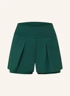 Spodenki damskie - Adidas Szorty Tenisowe 2 W 1 Tennis Climacool Match gruen - miniaturka - grafika 1