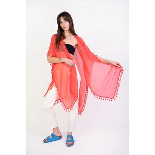 Szal Golden Leaves - Apaszki i szaliki damskie - miniaturka - grafika 3