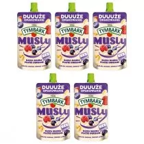 Musly Płatki owsiane - kasza manna - owoce leśne zestaw 5 x 170 g - Desery dla dzieci - miniaturka - grafika 1