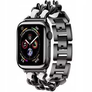 Bransoleta Stalowa Pasek Do Apple Watch 38 40 41Mm - Akcesoria do smartwatchy - miniaturka - grafika 1