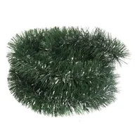 Ozdoby bożonarodzeniowe - Łańcuch choinkowy 8 x 300 cm zielono-srebrny - miniaturka - grafika 1