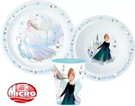 Zestawy naczyń dla dzieci - Świąteczny Zestaw Naczyń Frozen Kraina Lody Zimowy - miniaturka - grafika 1