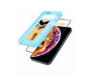 Folie ochronne do telefonów - Winner WG w aplikatorze do iPhone 16 Pro Czarny - miniaturka - grafika 1