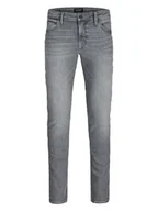 Spodnie męskie - Jack & Jones Dżinsy - Slim fit - w kolorze szarym - miniaturka - grafika 1