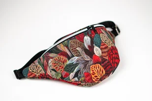 Nieprzemakalna sportowa nerka damska w kolorowe kwiaty KWIATY LASU - Nerki - miniaturka - grafika 1