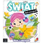 Książki edukacyjne - Świat dziewczynek. Album z naklejkami - miniaturka - grafika 1