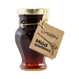 Łysoń Miód nektarowy spadziowy - Łysoń - 270g 01239 - Miód - miniaturka - grafika 1